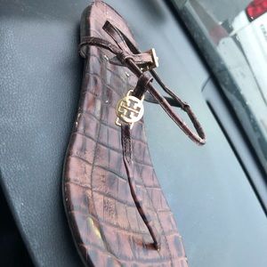 Sandals. Tory Burch size ten.